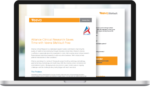 Alliance Research Saves Time with Veeva...